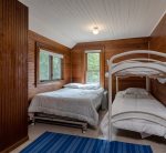 Bedroom 5 - Queen Bed and Twin Bunk 